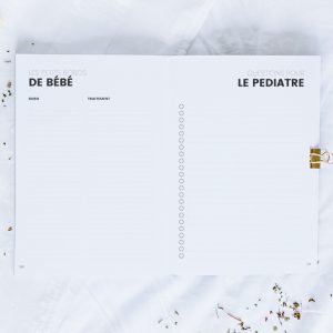 Bobos de bébé thème minimaliste